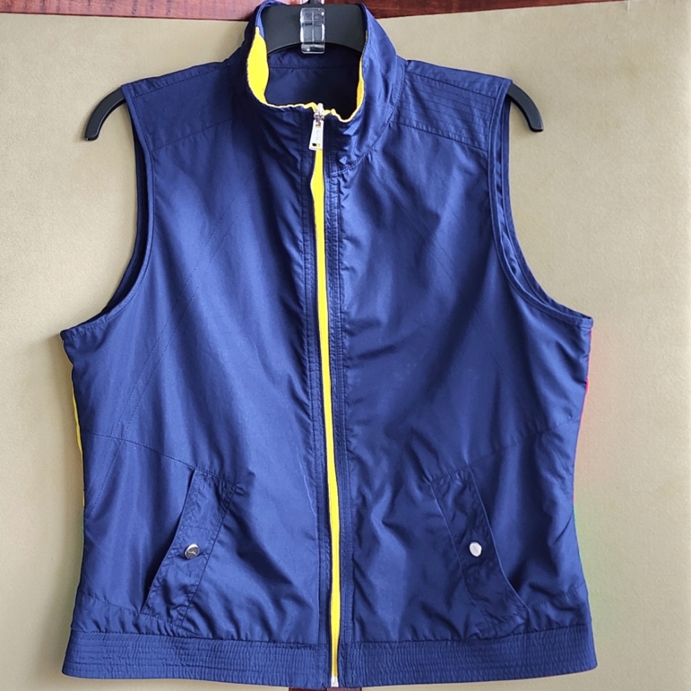 LRL Color Block Reversible Vest L - Picture 5 of 11